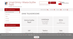 Desktop Screenshot of bip.gryfow.pl